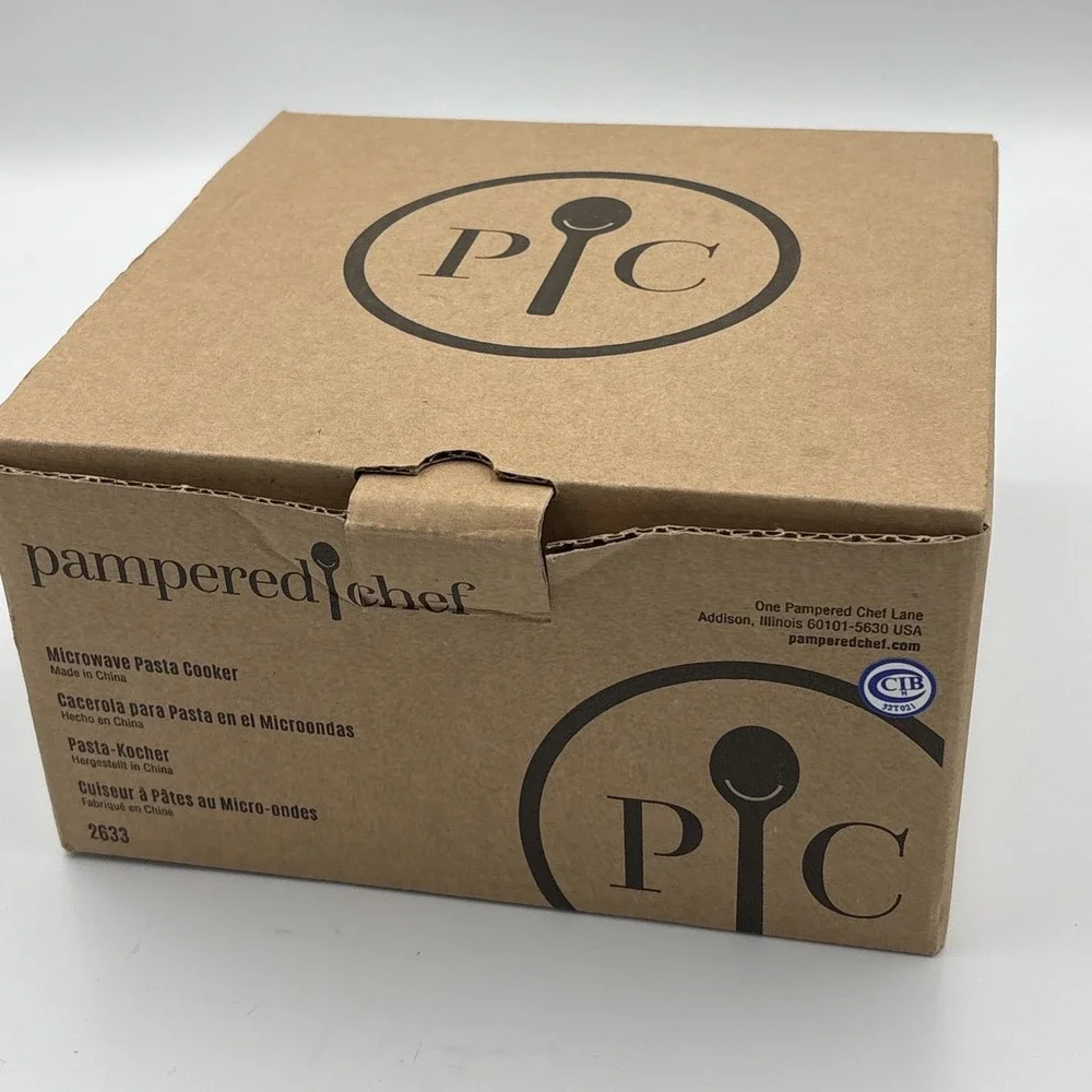 Pampered Chef Microwave Pasta Cooker - Replacement Ceramic Bowl #2633 EUC